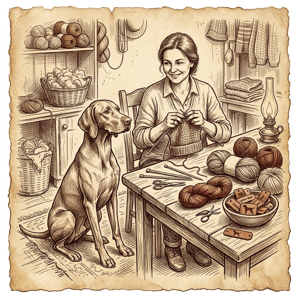 Dorota bei der Arbeit